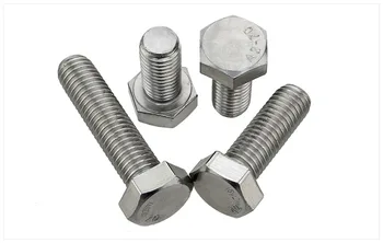 

DIN933 304 stainless steel screws reverse thread left reverse screw M6 M8 M10 M12 screws left External hex screws