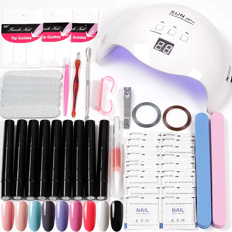

Manicure Set Nail Gel Polidh Set Kit For Manicure Gel Varnish Nail Art Sets 36W/48w UV Lamp Nail Dryer Tools For Manicure Tools