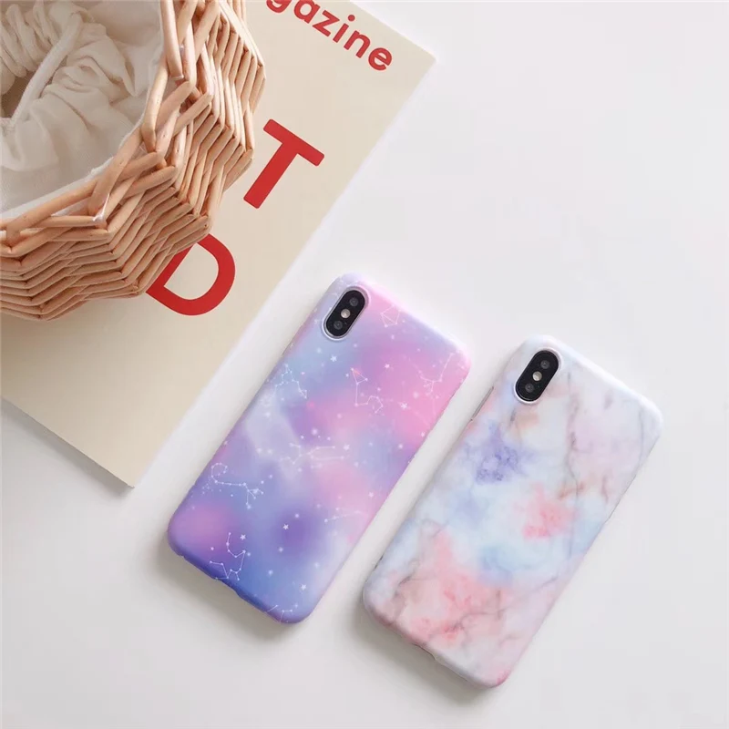 

Mr.orange Universe constellation phone Case for iphone X 7 7Plus Scrub soft tpu case For iphone 6 6s 6Plus 6splus 8 8plus cover