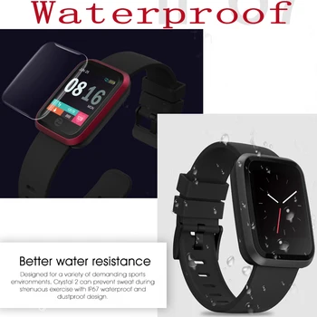 

IP67 Waterproof New Zeblaze Crystal 2 Smartwatch Wearable Device Heart Rate Monitor Color Display Smart Watch For Android IOS