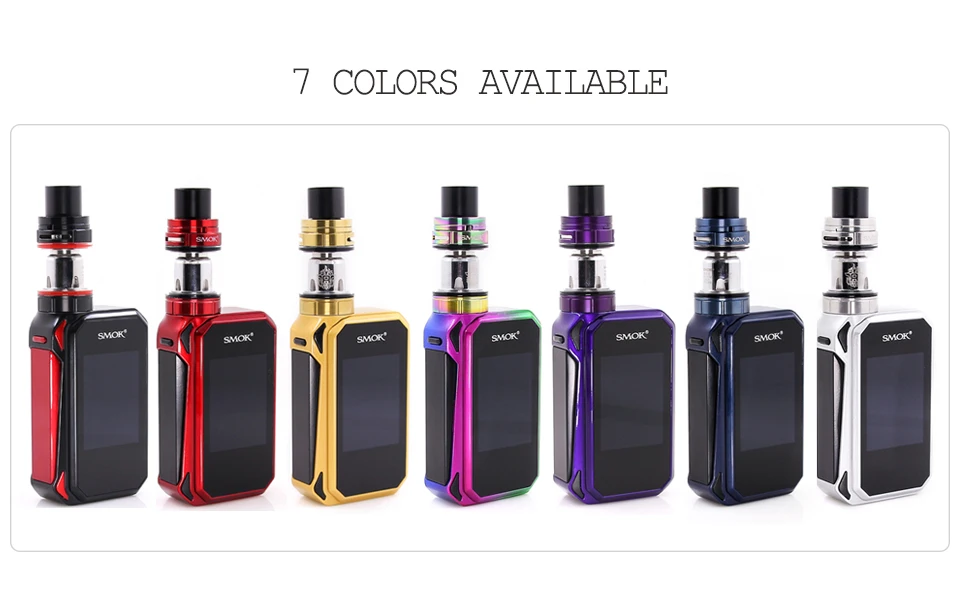 SMOK G-PRIV 2 комплект 230 Вт сенсорный экран мод 4 мл X-BABY бак с батареей испаритель вейп-комплект электронной сигареты G-PRIV 2