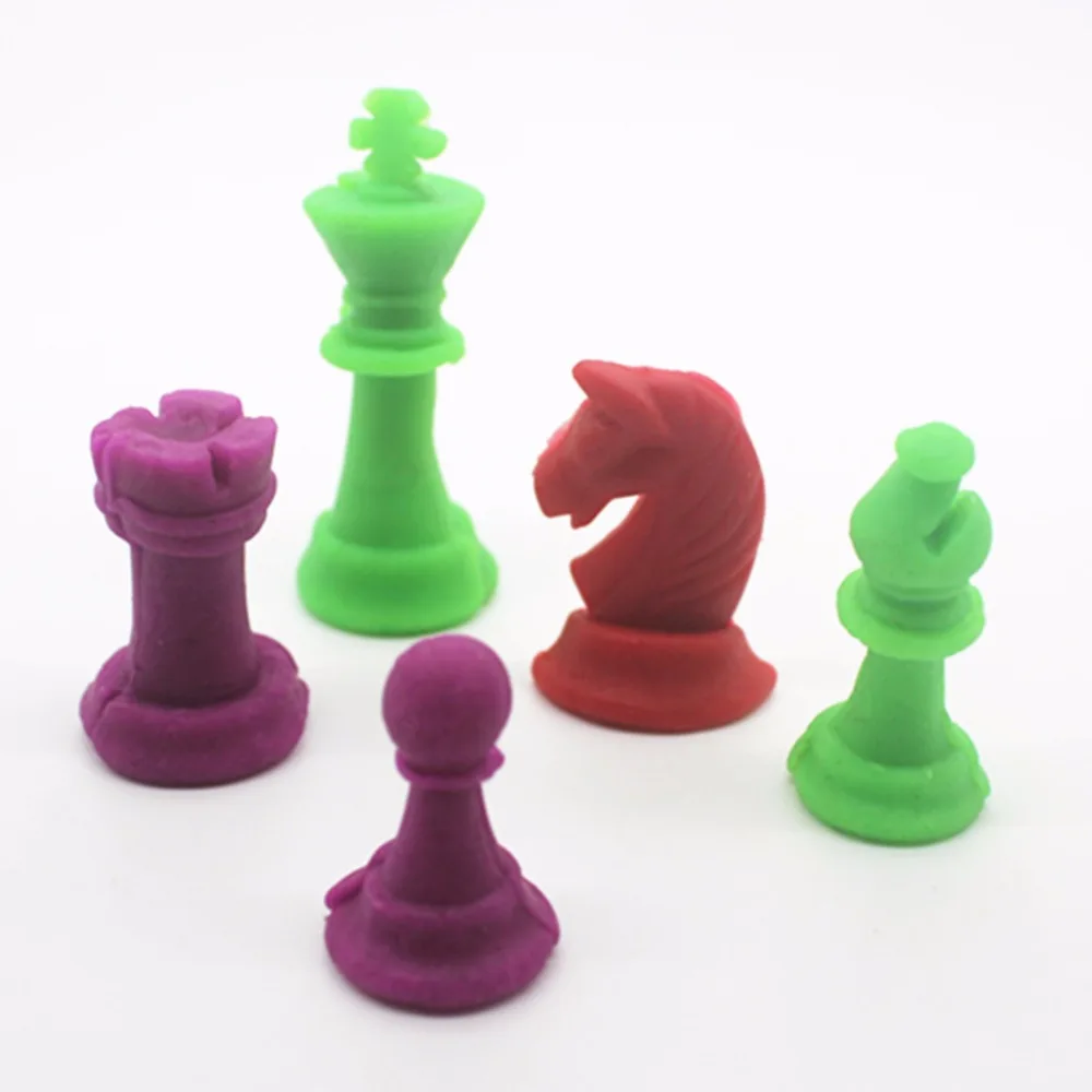 3D Chess chocolate mold clay bakery mold Fondant Cake Decorating mould