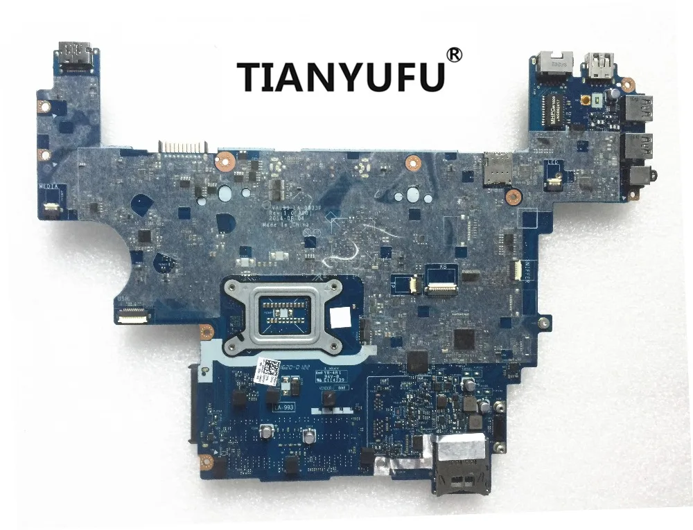 Материнская плата для DELL E6440 материнская DDR3L LA 9933P ноутбука протестированная 100%
