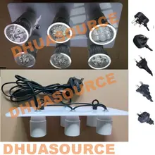 Настраиваемые цвета 30 Вт светодиодный фонарик для рыбалки DIY светодиодный светильник для аквариума для коралловых рифов водоросли светодиодный лампочка направленного света светодиодный светильник