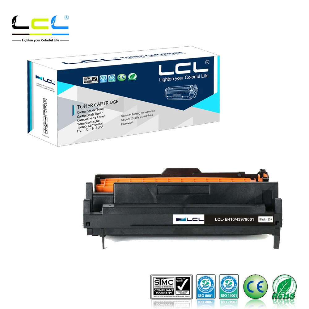 Барабан LCL 43979002 B430 B440 MB460 MB470 MB480 (1pk черный) совместим с Okidata OKI B410 B410d B410dn B420 B420d B420dn |
