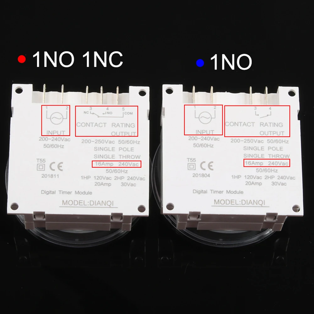 DIANQI TM619 AC220V 230V 240V 16A контроллер цифрового таймера 7 дней в неделю программируемый таймер/час/минуту граф для дома