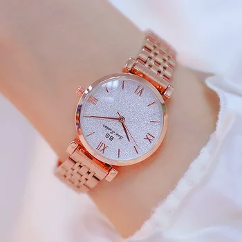 

New Hot Sale Roman Digital Rhinestone Watch High-end Chain Dial Custom Solid Steel Belt Female Watch Fashion & Casual
