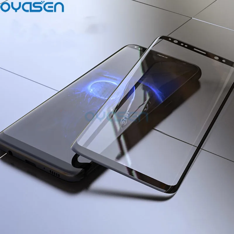 3D полное покрытие экрана протектор для Samsung Galaxy S8 S9 Plus + Премиум 9H