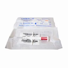 100 шт. rfid шприцевый костюм с 2,12x12 мм FDX-B transponder134.2 кГц ISO11784/ISO11785
