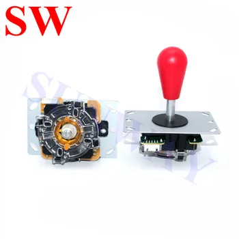 

1PC Oval Balltop Arcade Sanwa joystick for fight machine Arcade game machine joystick 4 /8 way operation with Octagonal Gate