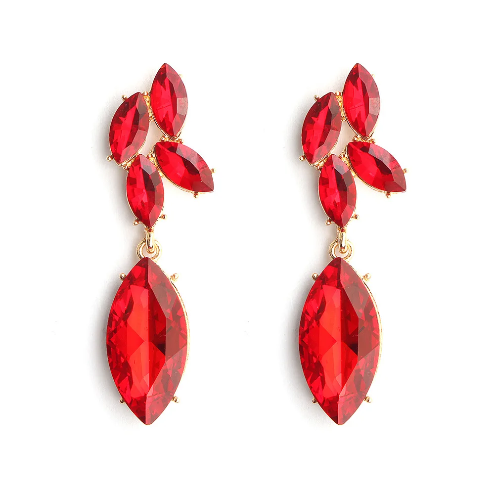 

Swarovski Jewelry Earrings for Women Trendy Fashion Long Earrings Retro Earrings Bride Jewelry Wholesale