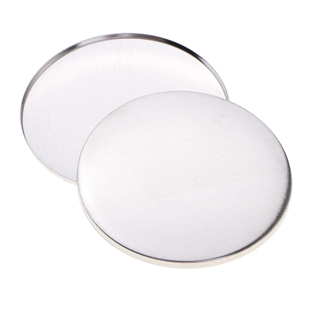 100 Sets 58mm Pin Badge Button Parts Crafts Supplies for Button Maker Machine, Acrylic and Metal