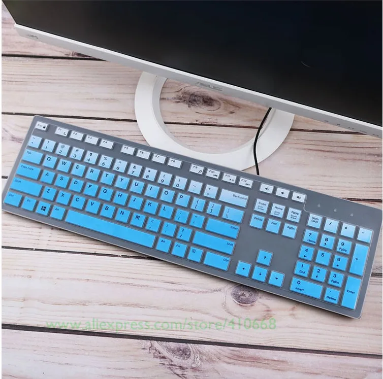 Keyboard Cover For Dell Inspiron Desktop AIO 3000 5000 22 3277 24 5000 KB216 Kb216t All in One PC Dustproof Protector Skin Guard