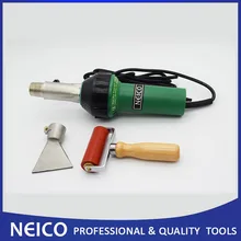 NEICO пластиковый сварочный аппарат для кровли битумного войлока сварочный инструмент Triac S горячий воздух с 80 мм силиконовым валиком и соплом