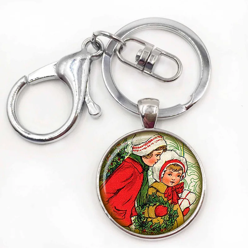 10silver keychain.