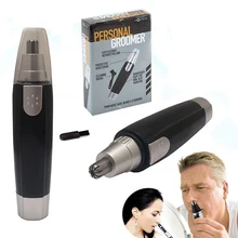 1 Pc Electric Ear Nose Neck Eyebrow Trimmer Implement Hair Removal Shaver Clipper Safe Cleaning Personal Care for Men and Women