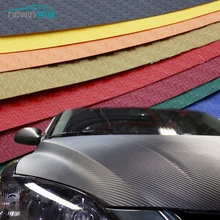 Filme vinílico em fibra de carbono estilizado, filme de envelopamento, fibra de carbono, envoltório diy, com embalagem de varejo para motocicleta, 200x50cm 3d