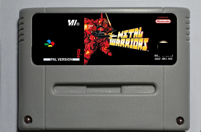 

Metal Warriors - Action Game Cartridge EUR Version 16 bit 46 pin