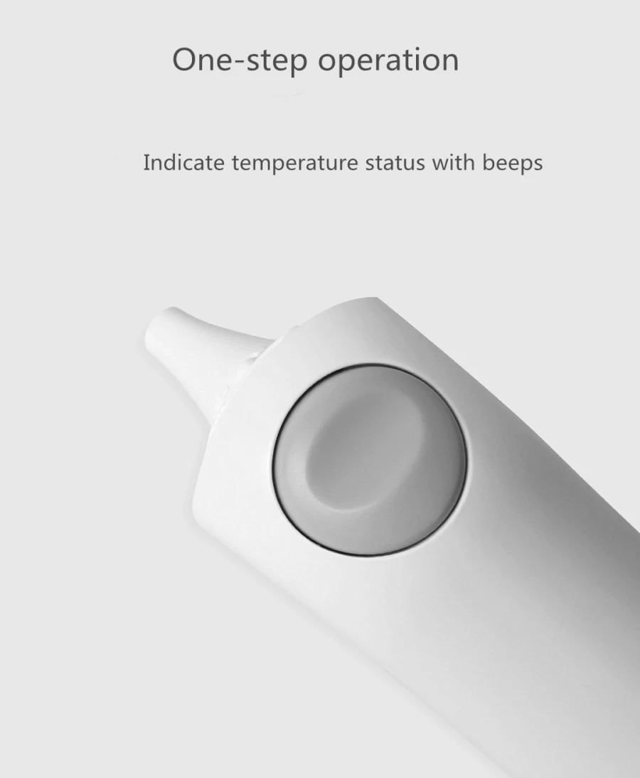 Xiaomi ANDON инфракрасный ушной термометр Excelitas датчик анти-тепловой шок детский Инфракрасный цифровой ушной термометр