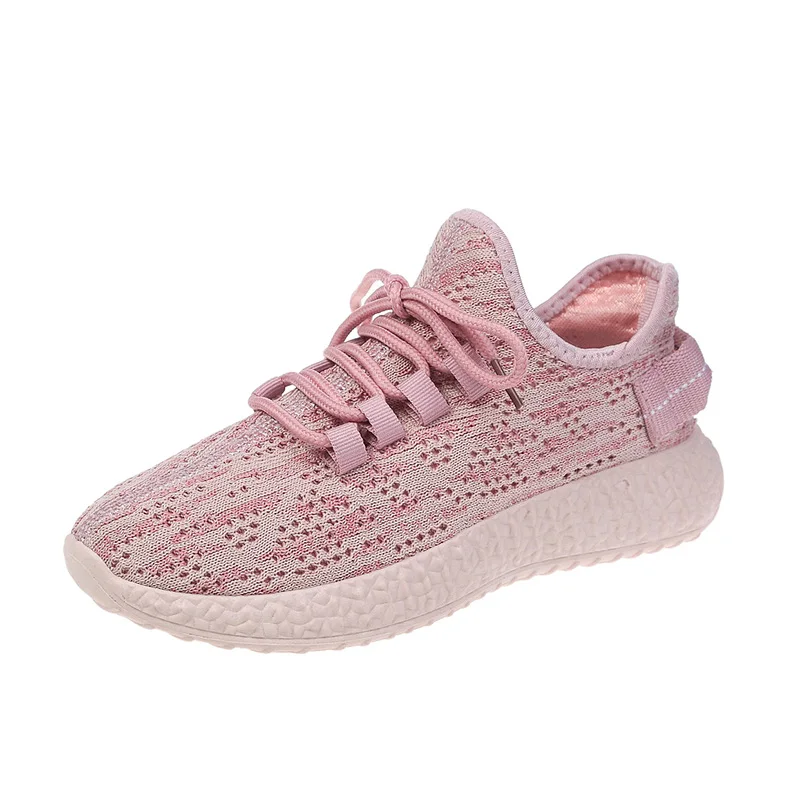 

Women's Sneakers INS Fashion Height Increasing Running Shoes Sports Breathable Lace Up Jogging Zapatos Female Leisure Shoes