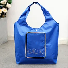 3 шт. складной молнии продуктовые сумки большой емкости водонепроницаемый ткань оксфорд хозяйственная сумка LT88