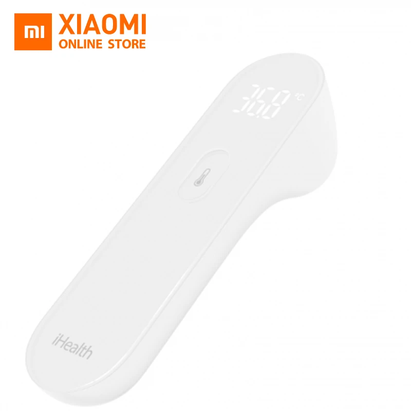 

Original Xiaomi Mijia iHealth Thermometer Accurate Digital Fever Infrared Clinical Thermometer NoContact Measurement LED display