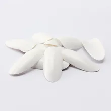 Новинка 500 шт обнаженные белые французские пластиковые искусственные накладные ногти-стилеты для дизайна ногтей длинные УФ-гель для маникюра Инструменты для красоты овальной формы