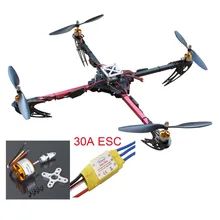 DIY X525 Quadcopter Folding Kit – Mini KK2.15 FC Flight Controller 30A ESC XXD 1000KV Motor 1045 Propeller ESC Connect Board
