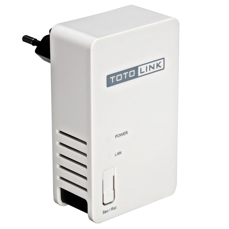 1 шт. TOTOLINK PL200 200 Мбит/с Powerline Ethernet адаптер проводная AV200 сетевая HomePlug AV мост простой
