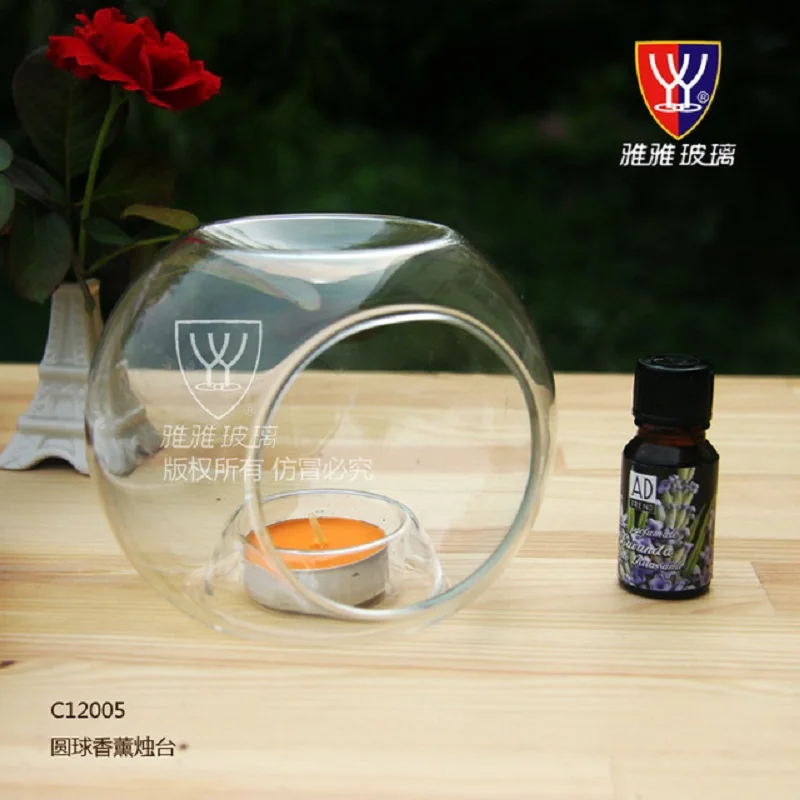 

1PCS New European Modern Crystal Glass Candlestick Weeding Home Decor Candle Holders With Glass Vase Romantic Dinner