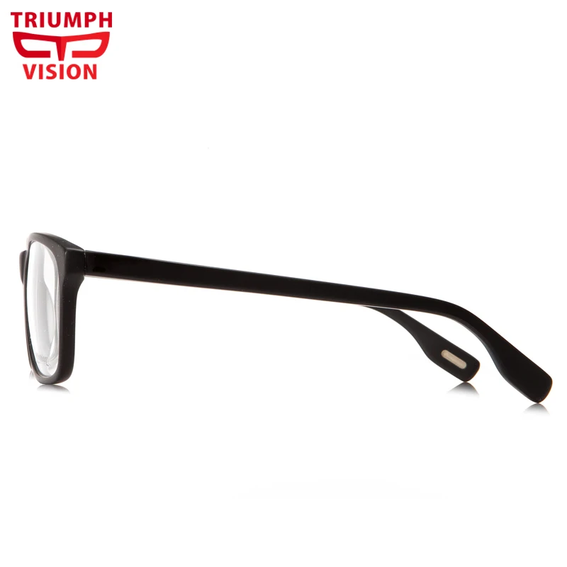 Мужские очки для чтения TRIUMPH VISION из ацетата черного цвета с защитой от синего