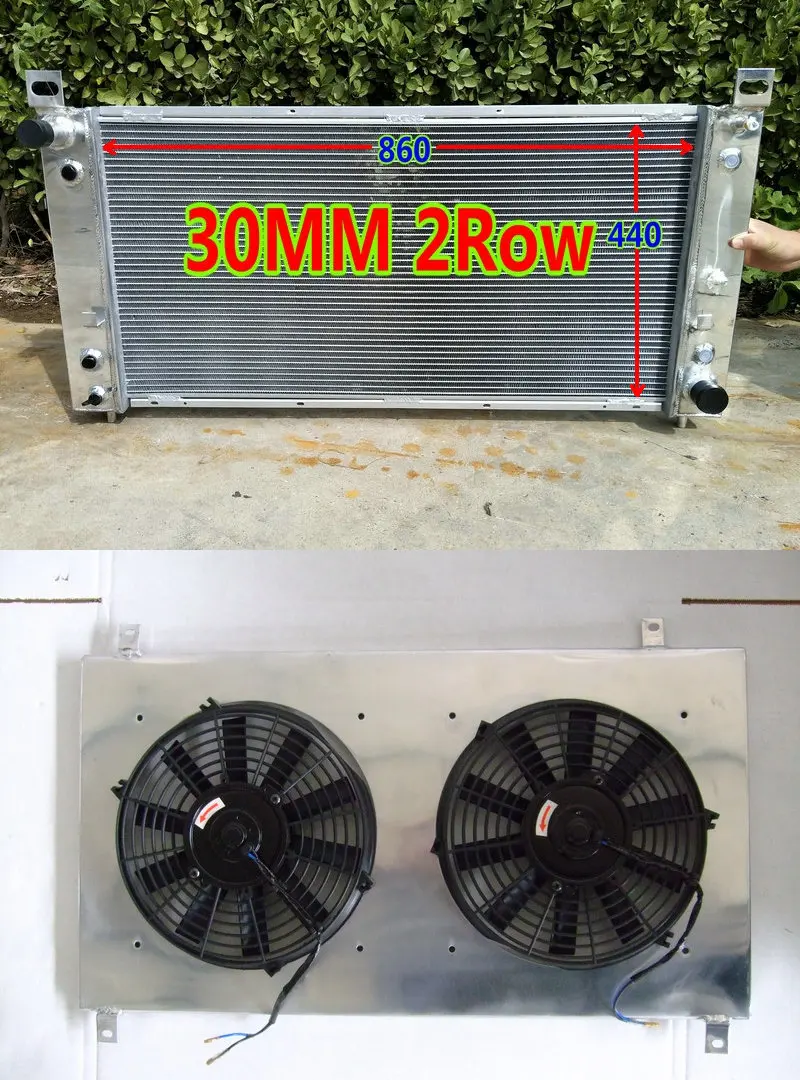 Aluminum radiator for Chevrolet Silverado 1500 2500 3500 4.8L 5.3L 6.0L V8