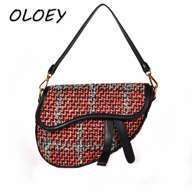 

2019 New Ins Fashion Drop Shipping Women Saddle Leather Shoulder Bag Fashion Style Messenger Crossbody Bags #
