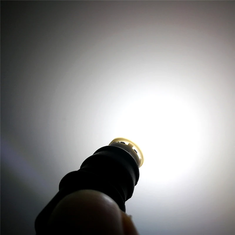 Leites 2x White Car Light T10 W5W Led Wedge Bulb 3030 1SMD Auto Sidemarker Sidelight Lamp Bulbs Dome Reading Parking Lights