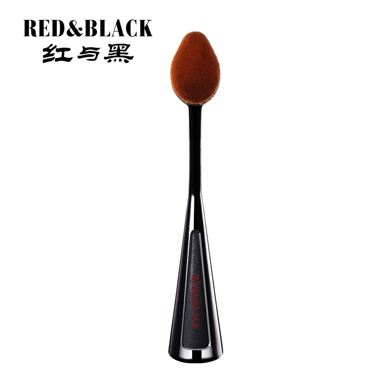 

Red&Black Tooth brush Makeup Brushes Set Foundation Blending Powder Eyeshadow definition brush beauty maekeup tool set
