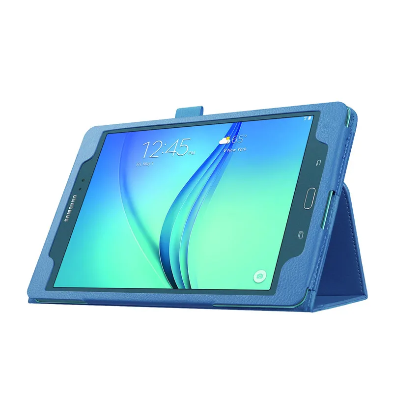 Твердый кожаный чехол для samsung Galaxy Tab A 8,0 ''T350 T355 SM-T355 SM-T350 Подставка для планшета складной защитный чехол
