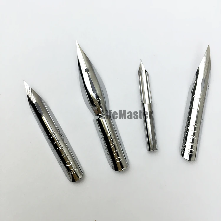 Фото Набор японских ручек LifeMaster для рисования комиксов Nikko (4 наконечника + 2 ручки) школа/G/D/ручка Maru Nib манга художественная ручка для эскизов мультфильмов №3