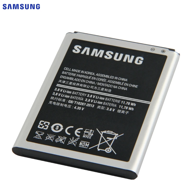 Оригинальная батарея samsung EB595675LU для samsung Galaxy Note 2 N7100 N7102 N7108 N719 N7108D NOTE2 Аутентичные Батарея 3100 мА-ч
