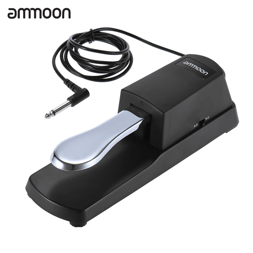 

ammoon Piano Keyboard Sustain Damper Pedal for Casio Yamaha Roland Electric Piano Electronic Organ Keyboard Sustain Ped