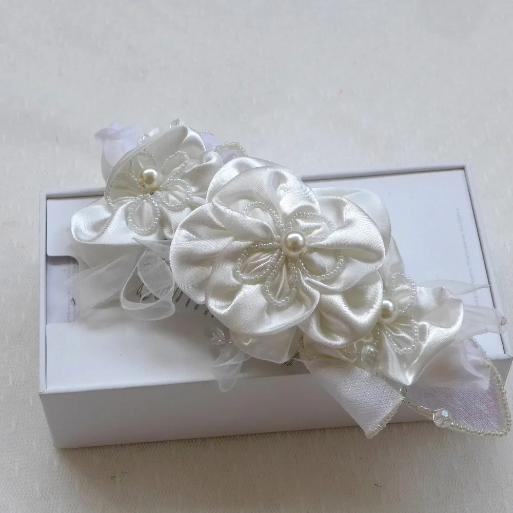 Женский свадебный венок ручной работы головной убор повязка на голову новый