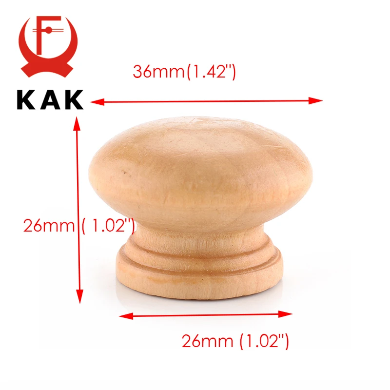 Ручка для двери шкафа из натурального дерева 3 6x2 6 см 10 шт./лот|handle boat|knob coverknob door |