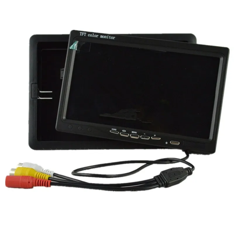 Mini Tür Auge Loch Guckloch Video 7 zoll LCD TFT HD Digital BNC cctv kamera Monitor