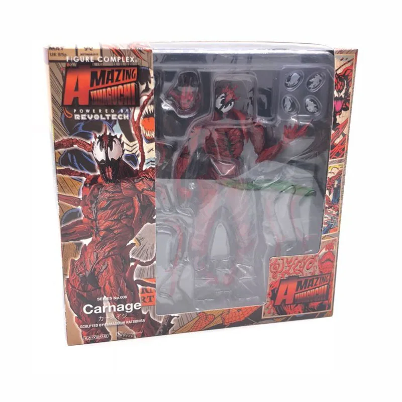 Marvel Red Venom Carnage in Movie The Amazing SpiderMan BJD шарниры подвижная фигурка модель
