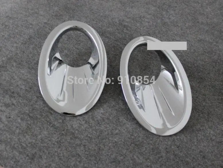 ABS Хром Передняя Глава Туман свет лампы обрамление накладка-чехол накладка для Nissan Qashqai Dualis 2010 2011 2012 2013