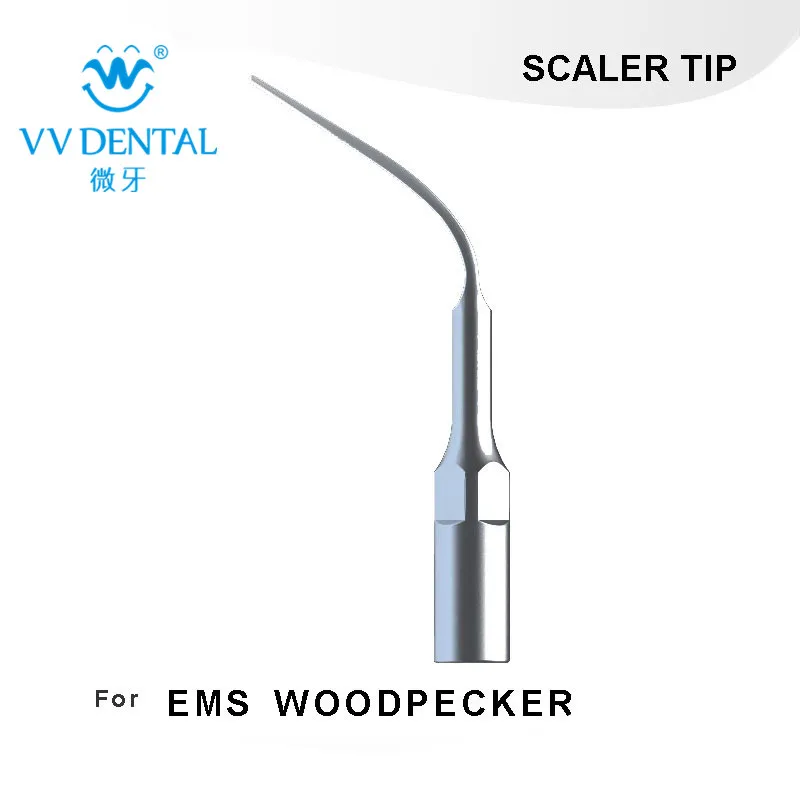 2Pcs/lot Woodpecker Dental Scaler Scaling Tips Fit Dental Equipment EMS