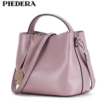 Spring New Real Leather Women Messenger Bags Fashion Cowhide Brand Female Totes Bucket Bag Ladies Shoulder Bags Spring New Real Leather Women Messenger Bags Fashion Cowhide Brand Female Totes Bucket Bag Ladies Shoulder Bags