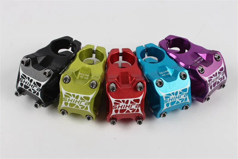 SHIKRA Aluminium 0° Stems MTB Mountain XC AM Bike Bicycle Short Stem 31.8*45mm