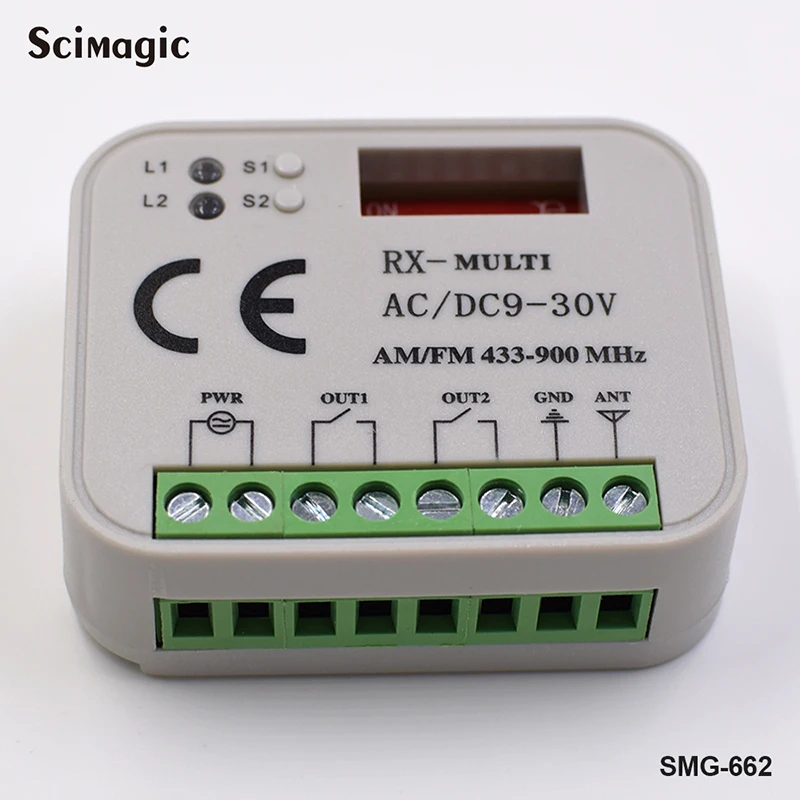 DITEC GOL4C DITEC GOL4,BIXLP2,BIXLS2,BIXLG4 Rolling code remote control receiver replacement 433MHz Fixed code