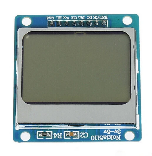 Red /& Green 84*48 LCD Module Blue Backlight Adapter PCB for Nokia 5110 VY