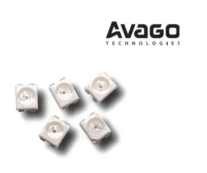 

HSMA-A401-U45M1 Avago PLCC-4 3528, желтые лапы, яркий автомобиль